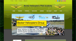 Desktop Screenshot of beckerhelicopters.com